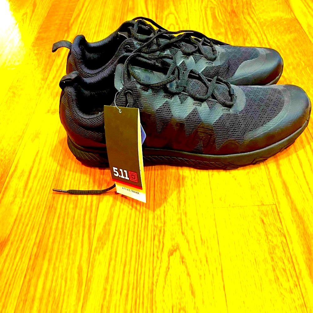 5.11 Mens A.T.L.A.S Trainer Black size 14